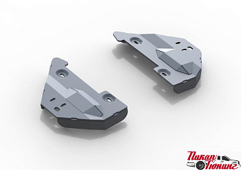 Toyota Hilux / Защита ДВС, РК, КПП, Т.Б. / Защита рычагов V-2.4d, 2.8d; полный привод