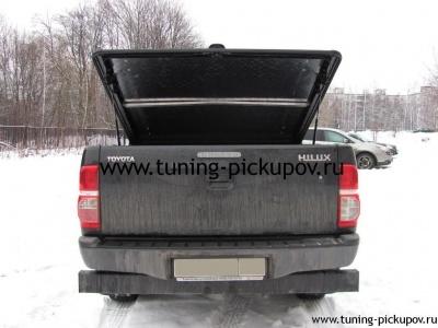 Крышка Outback с рейлингами - Toyota Hilux 2011-2015 - Крышки кузова - 