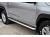 Пороги с площадкой (нерж. лист) 60 мм. - Toyota Hilux 2015-2024 - Пороги