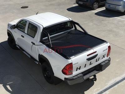 Крышка Top Roll Bar (silver / black) с дугами (silver / black) Toyota Hilux 2015-2024