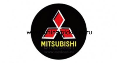 Подсветка в двери MyDean CLL-172 с логотипом Mitsubishi комплект 2 шт. - Mitsubishi L200 2006-2015 - Светодиодная подсветка в дверь - 