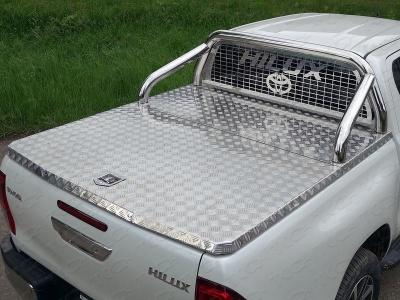 Крышка алюминиевая Toyota Hilux 2015-2021