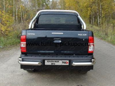 Защитная дуга в кузов 76,1 мм. - Toyota Hilux 2011-2015 - Защитные дуги - 