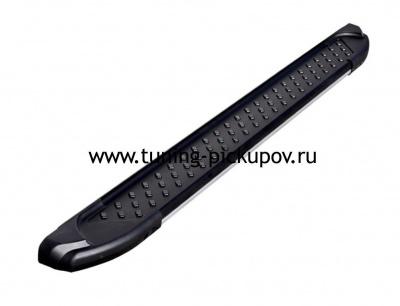 Пороги AB004 ARTEMIS BLACK Triton - Mitsubishi L200 2006-2015 - Пороги - 