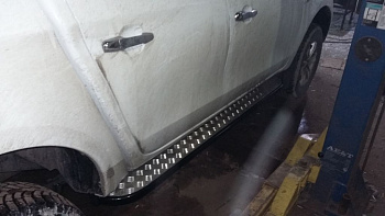 Mitsubishi / L200 2015-2024 / Пороги / Пороги силовые