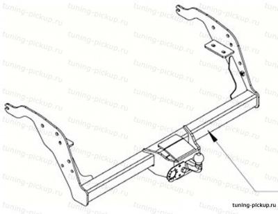 Фаркоп - Ford Ranger - Фаркоп - 