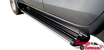 Mitsubishi / L200 2015-2024 / Пороги / Пороги Elegance