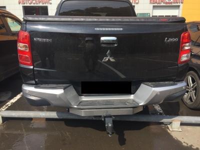 Фаркоп (с бампером) - Mitsubishi L200 2015-2024 - Фаркоп - 